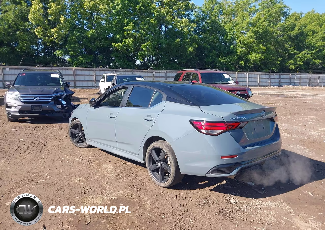 2024 Nissan Sentra Sr Xtronic Cvt VIN:3N1AB8DV7RY259934 - 3