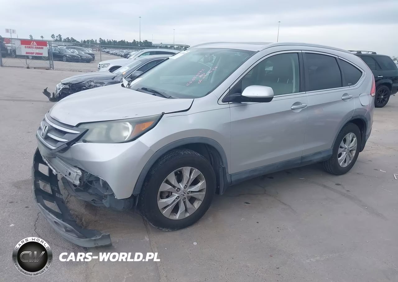 2012 Honda Cr-V Ex-L VIN:JHLRM4H77CC001382 - 2