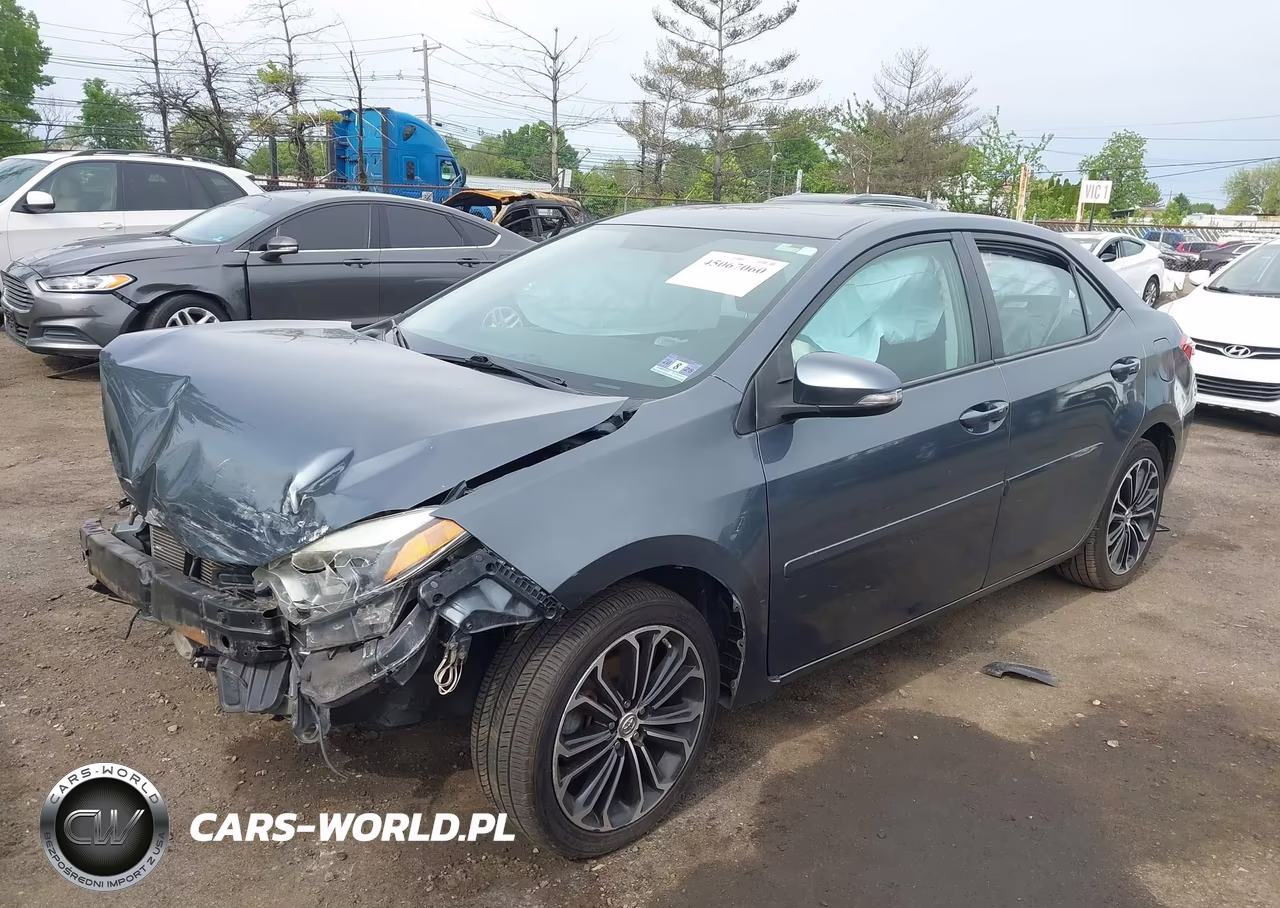 2015 Toyota Corolla S Plus VIN:2T1BURHE0FC451414 - 2