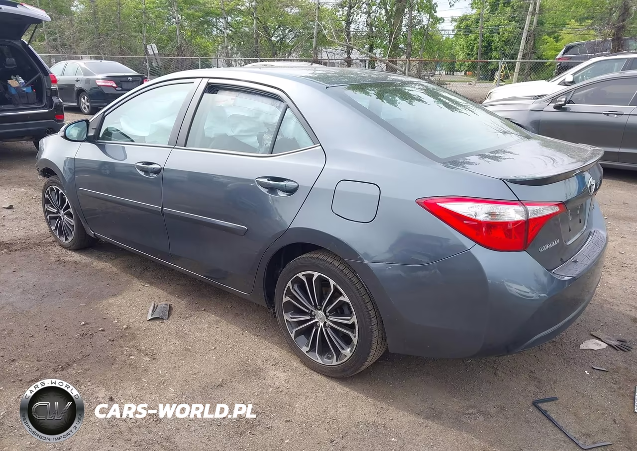 2015 Toyota Corolla S Plus VIN:2T1BURHE0FC451414 - 3