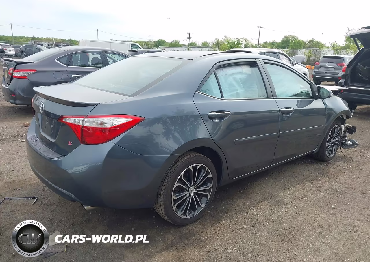 2015 Toyota Corolla S Plus VIN:2T1BURHE0FC451414 - 4