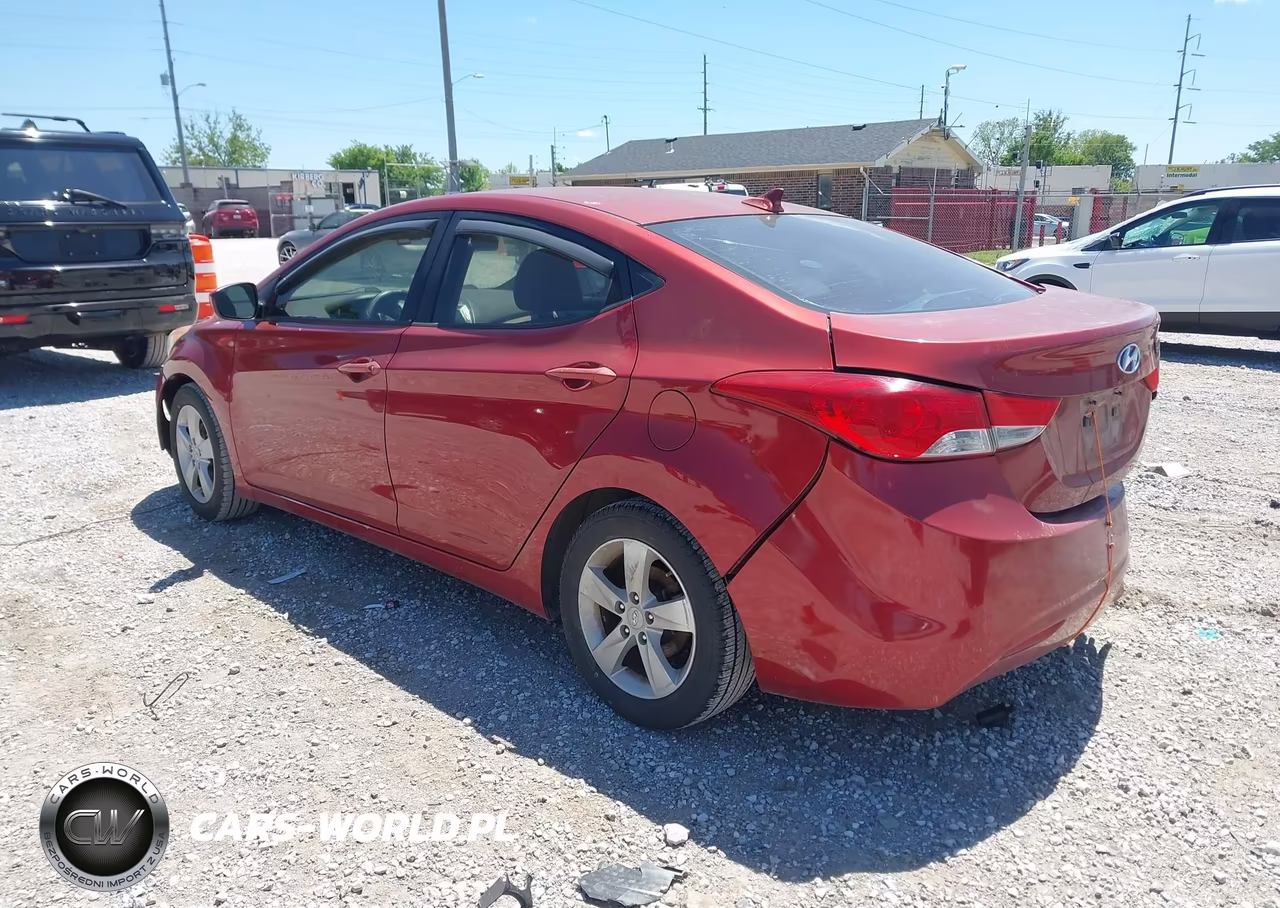 2011 Hyundai Elantra Gls (Ulsan Plant) VIN:KMHDH4AE4BU098890 - 3