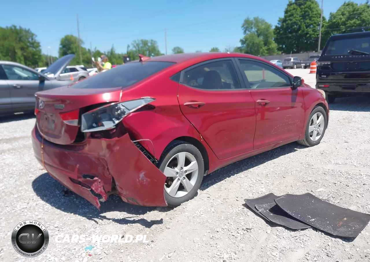 2011 Hyundai Elantra Gls (Ulsan Plant) VIN:KMHDH4AE4BU098890 - 4