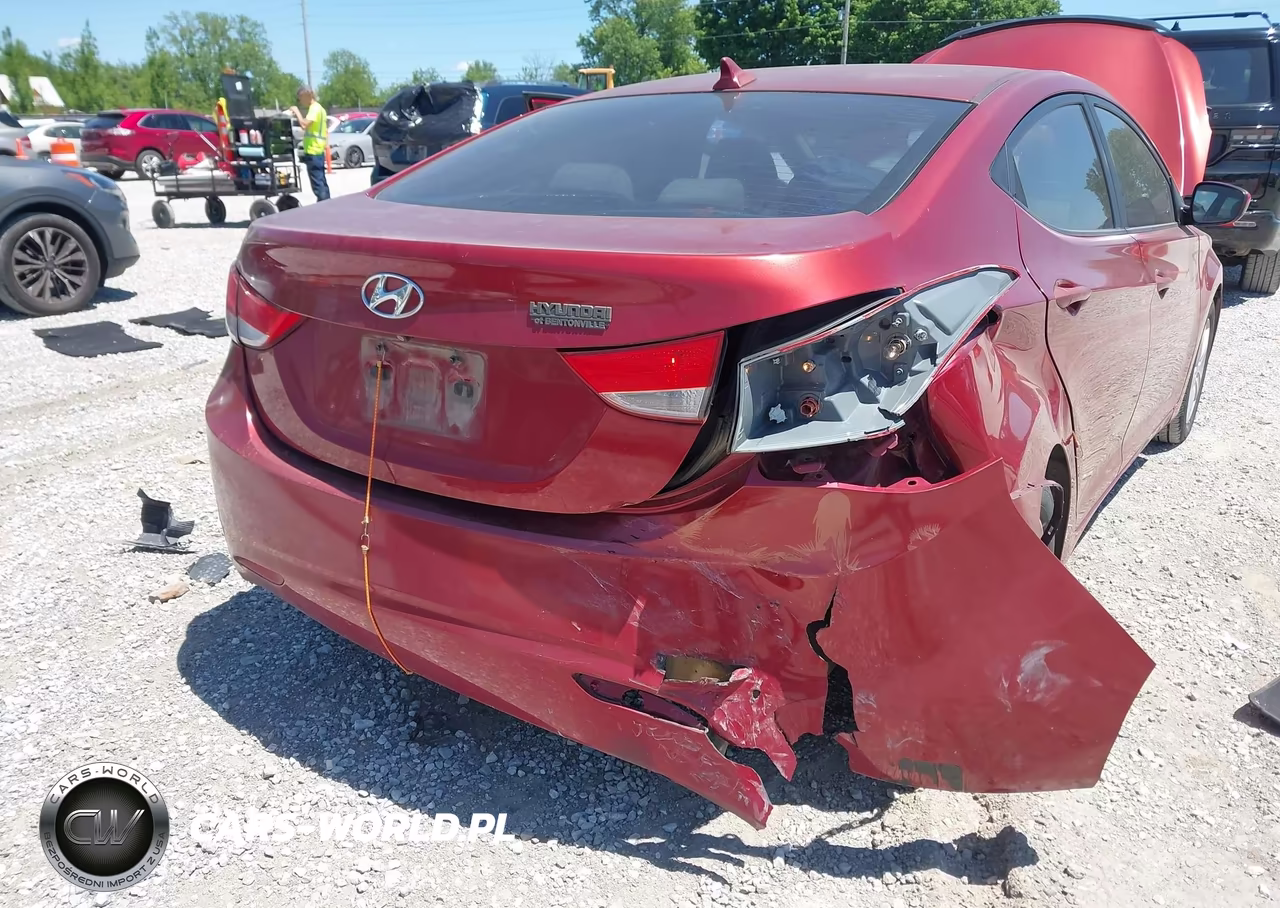 2011 Hyundai Elantra Gls (Ulsan Plant) VIN:KMHDH4AE4BU098890 - 6