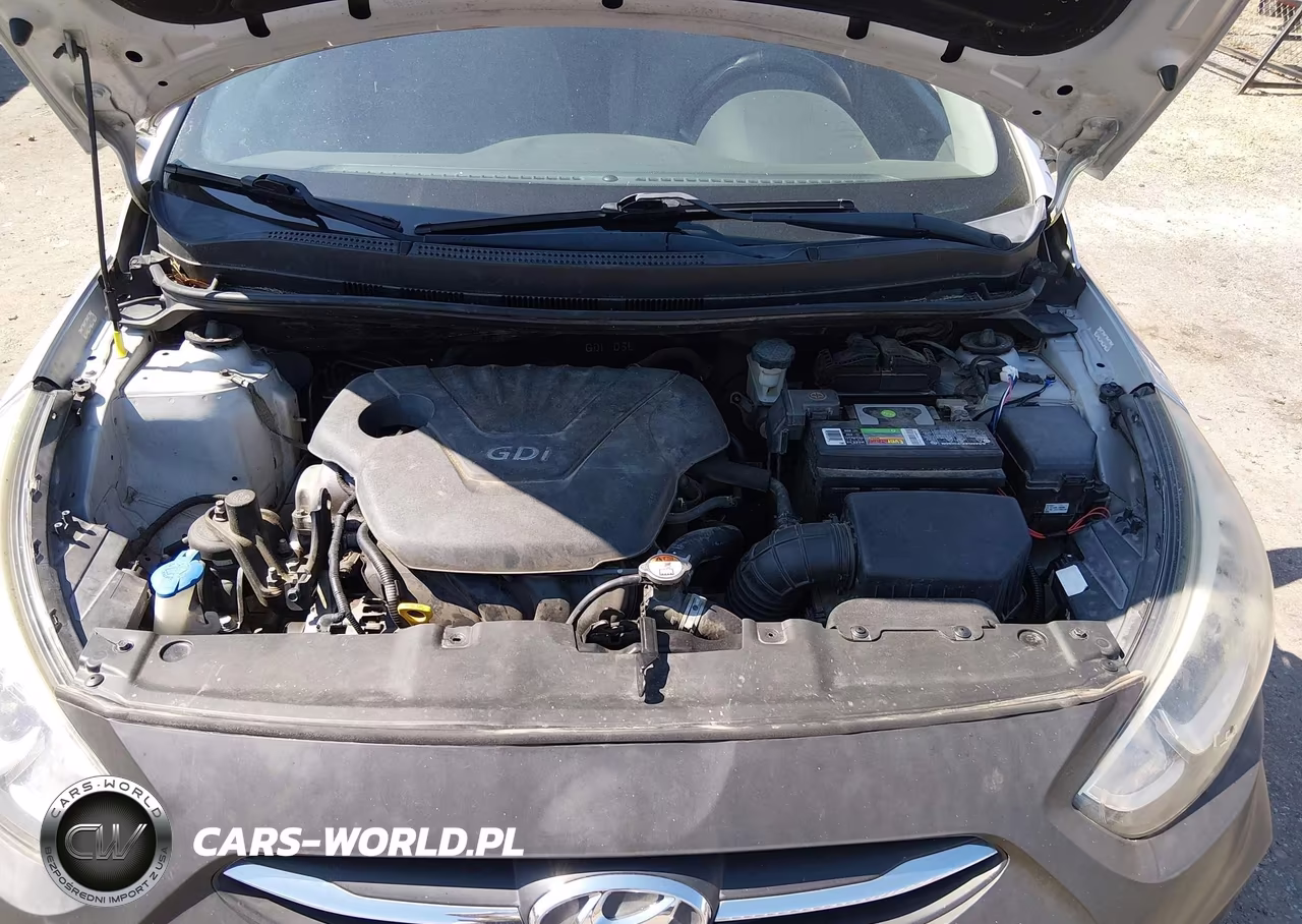2015 Hyundai Accent Gls VIN:KMHCT4AE1FU838749 - 10