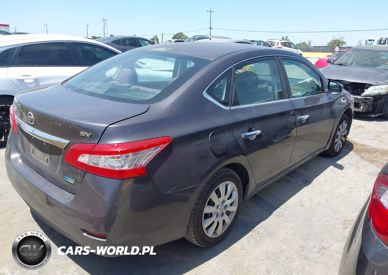 2014 Nissan Sentra Sv VIN:1N4AB7AP2EN850960 - 4