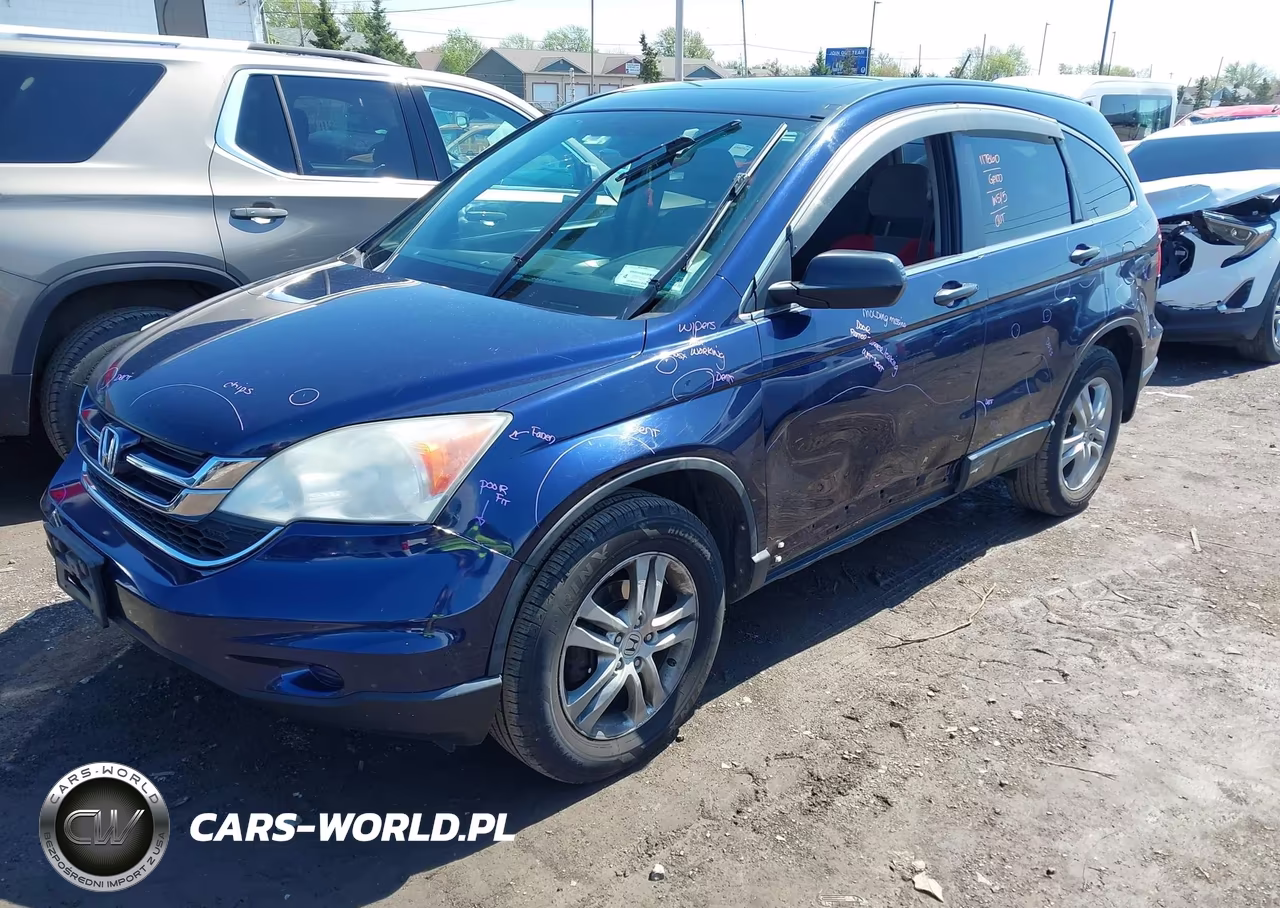 2010 Honda Cr-V Ex VIN:5J6RE4H55AL025972 - 2