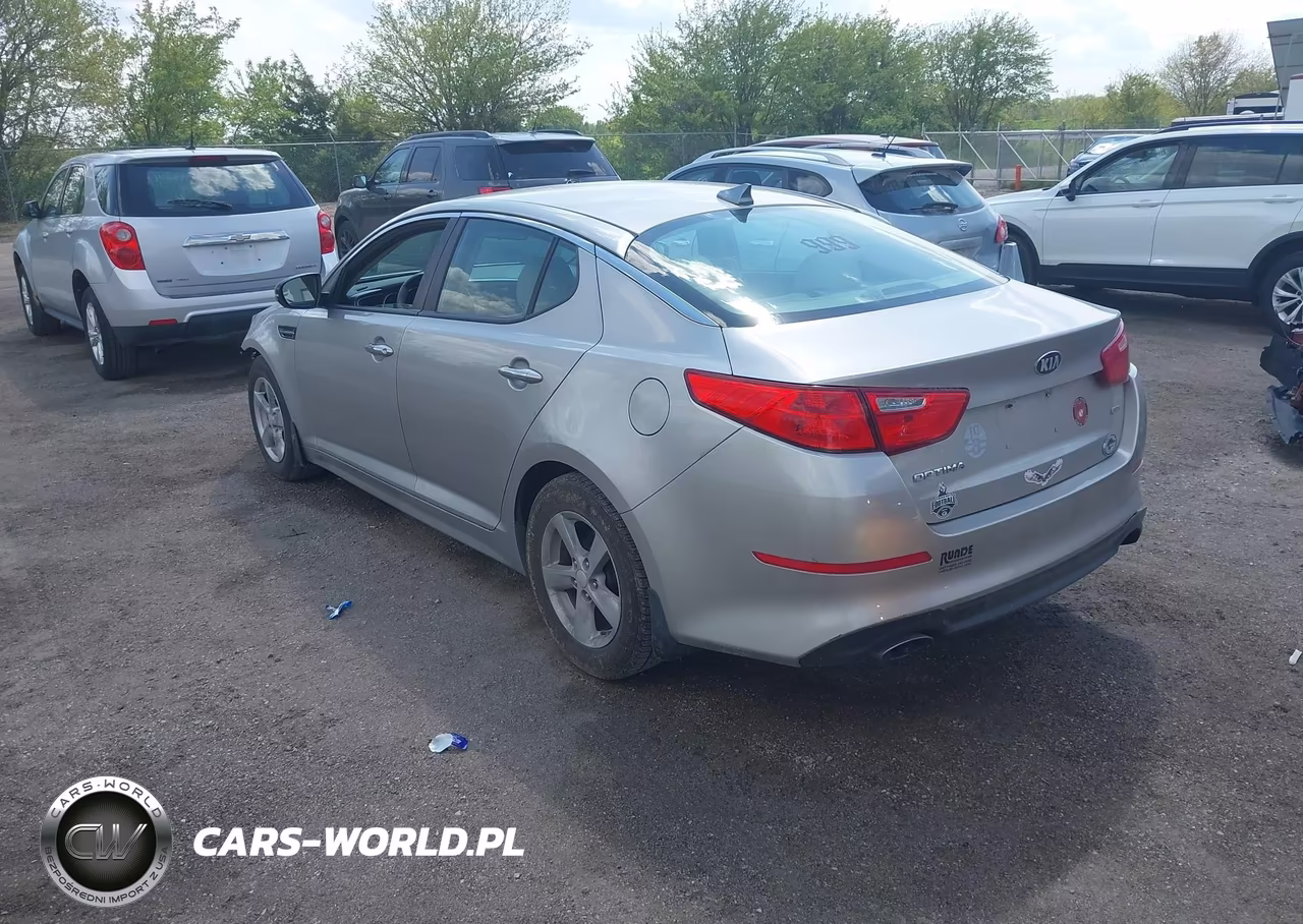 2015 Kia Optima Lx VIN:5XXGM4A79FG446208 - 3