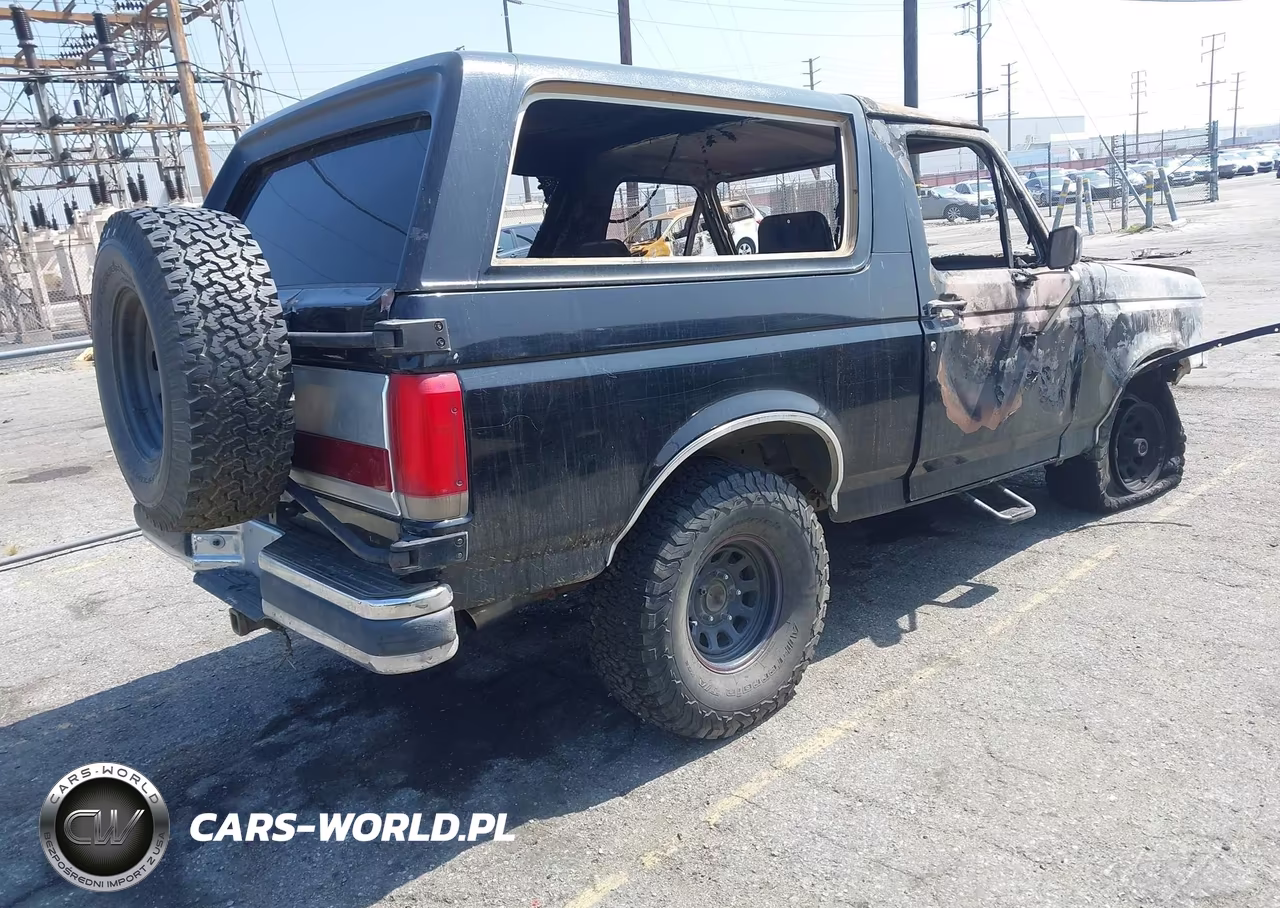 1987 Ford Bronco U100 VIN:1FMEU15N7HLA55183 - 4