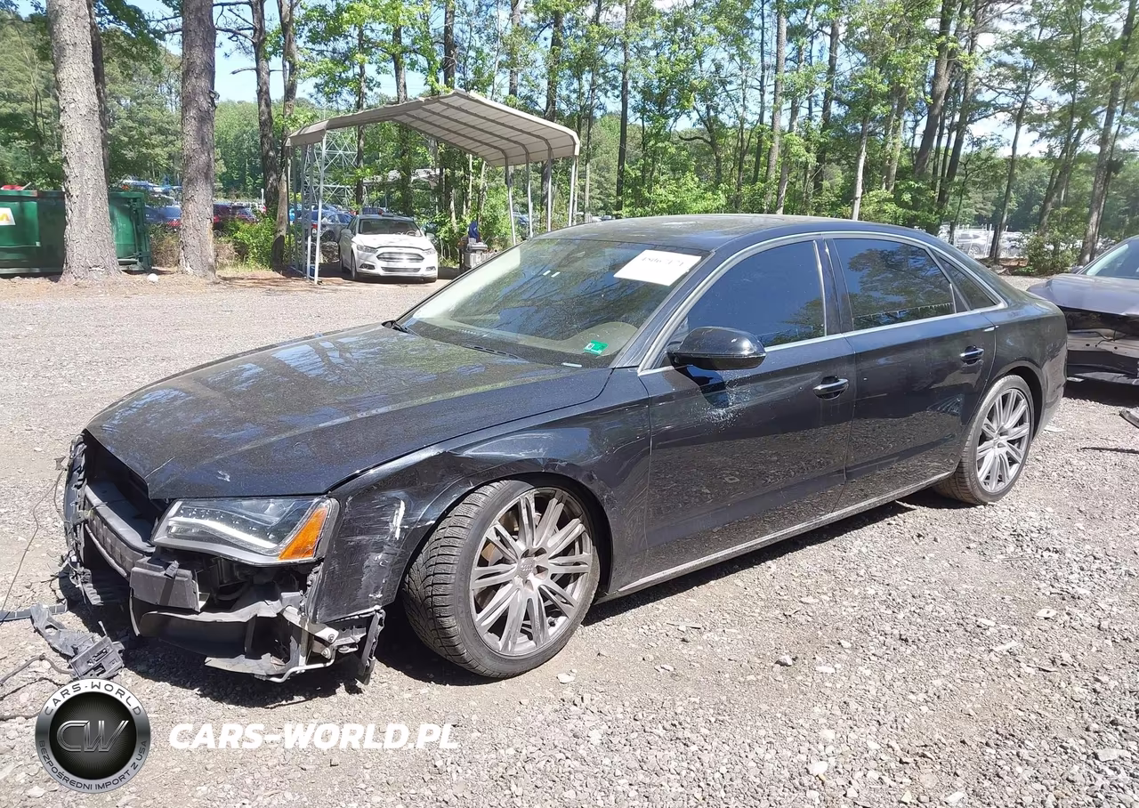 2014 Audi A8 L 3.0T VIN:WAURGAFD9EN004168 - 2