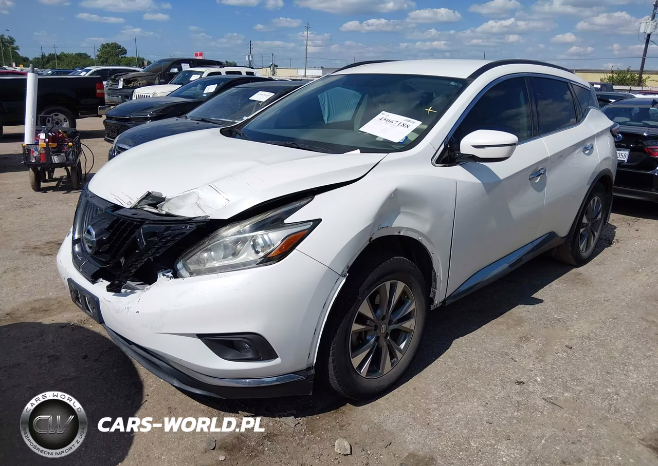 2017 Nissan Murano Sv VIN:5N1AZ2MG3HN183059 - 2