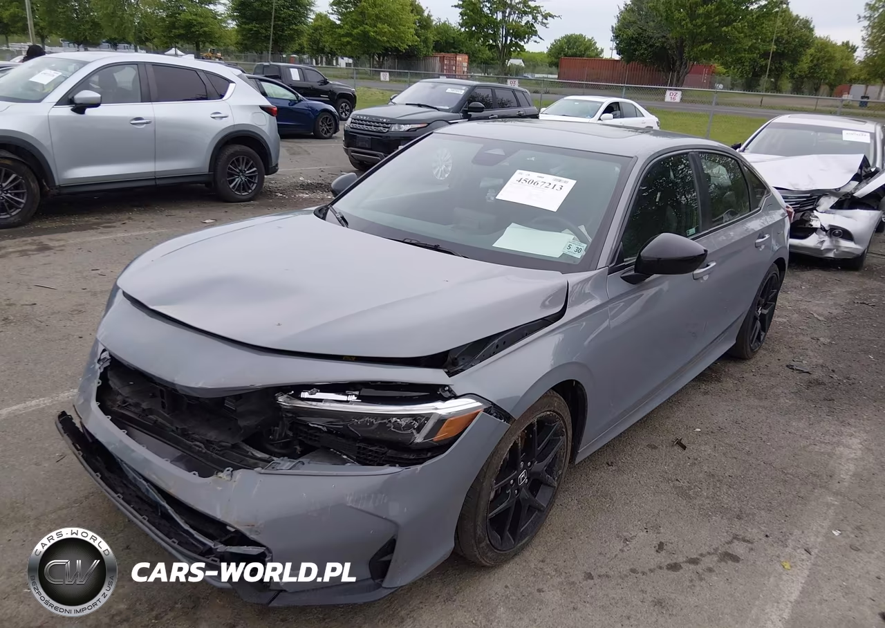 2025 Honda Civic Hybrid Sport-Sport Touring VIN:2HGFE4F86SH338583 - 2