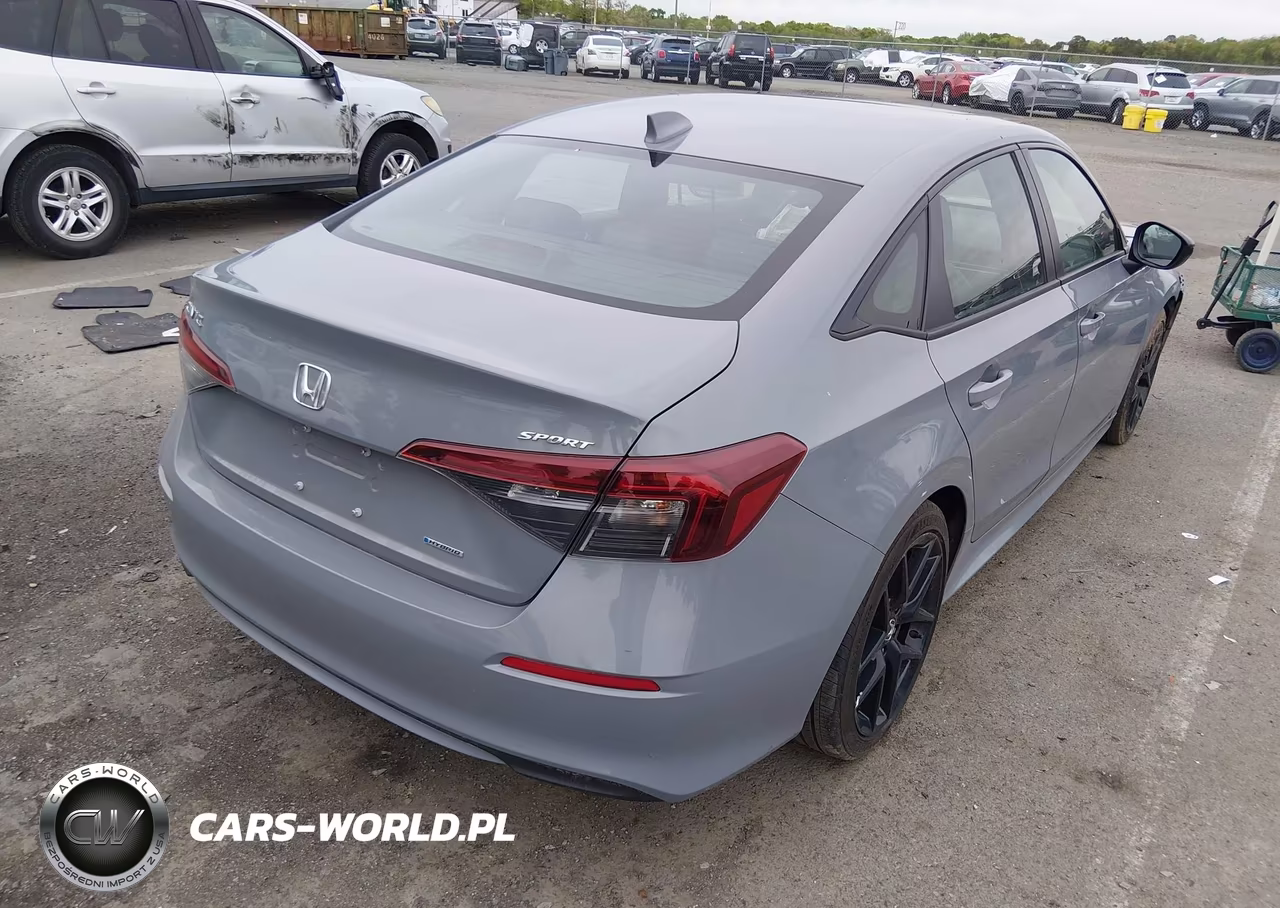 2025 Honda Civic Hybrid Sport-Sport Touring VIN:2HGFE4F86SH338583 - 4