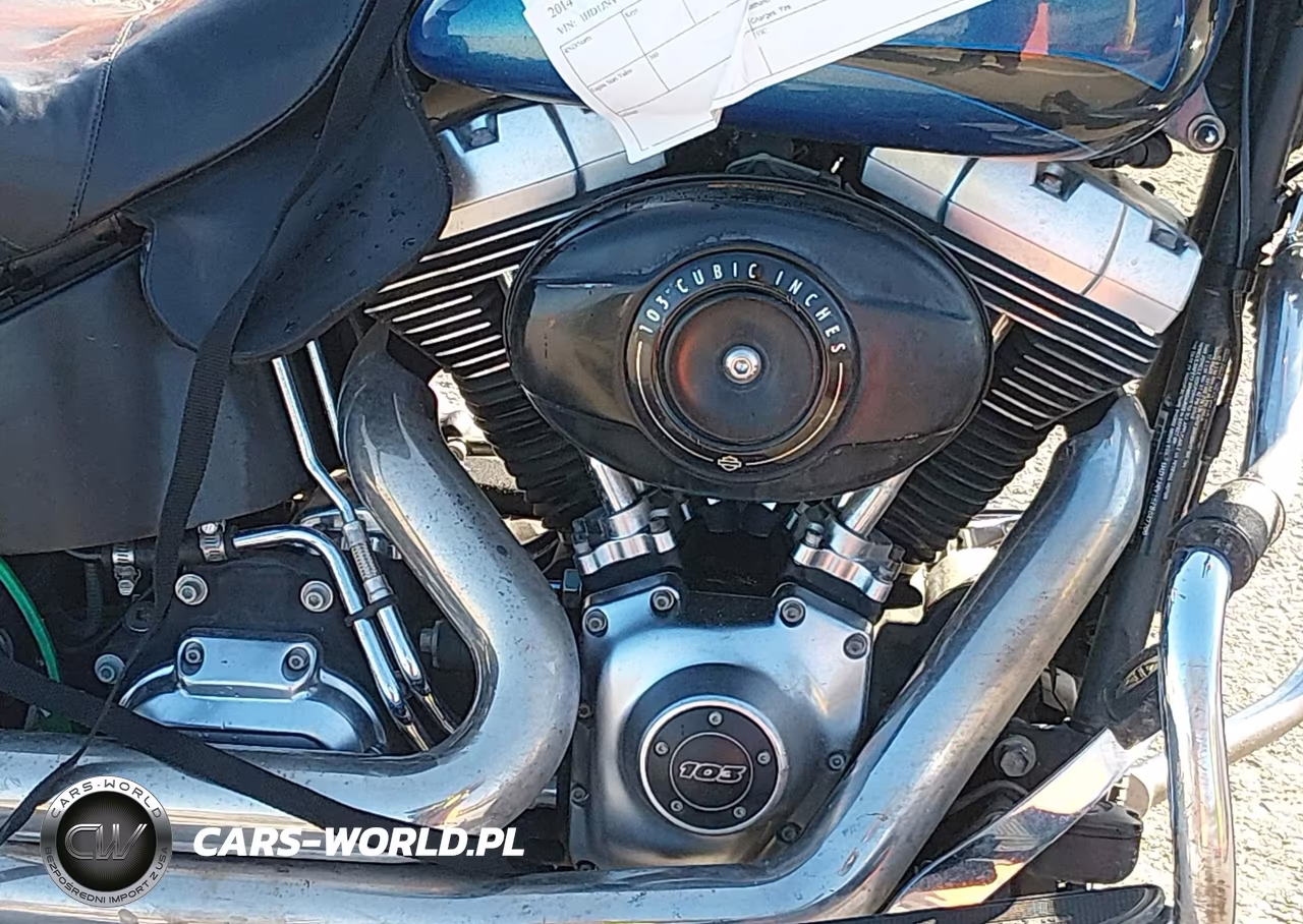 2014 Harley-Davidson Flstfb Fatboy Lo VIN:1HD1JNV15EB047700 - 8