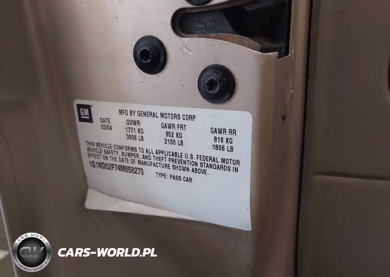 2004 Chevrolet Classic VIN:1G1ND52F74M658270 - 9