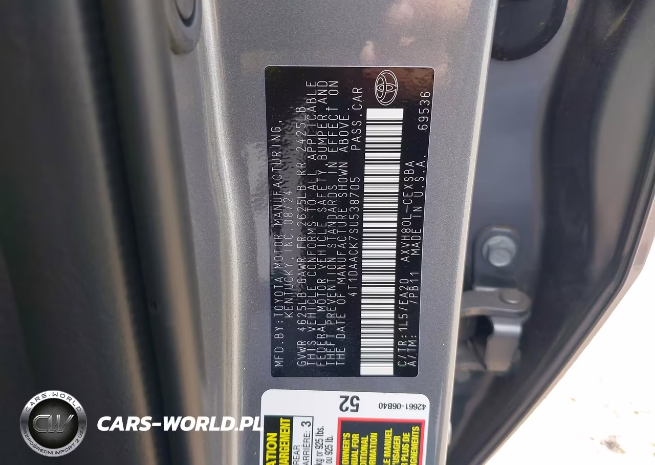 2025 Toyota Camry Se VIN:4T1DAACK7SU538705 - 9