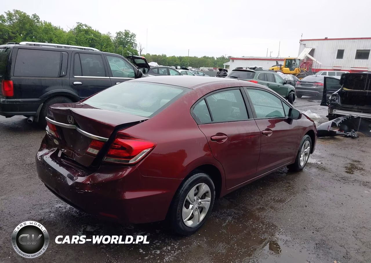 2015 Honda Civic Lx VIN:19XFB2F57FE262665 - 4