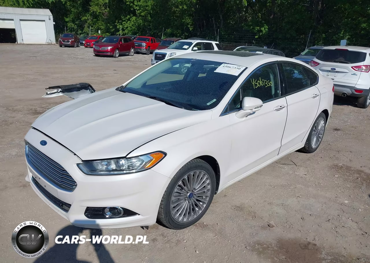 2013 Ford Fusion Titanium VIN:3FA6P0K9XDR330466 - 2