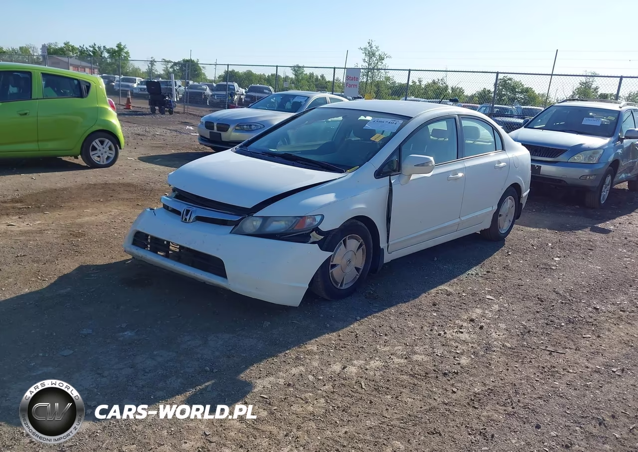 2008 Honda Civic Hybrid VIN:JHMFA36278S006040 - 2