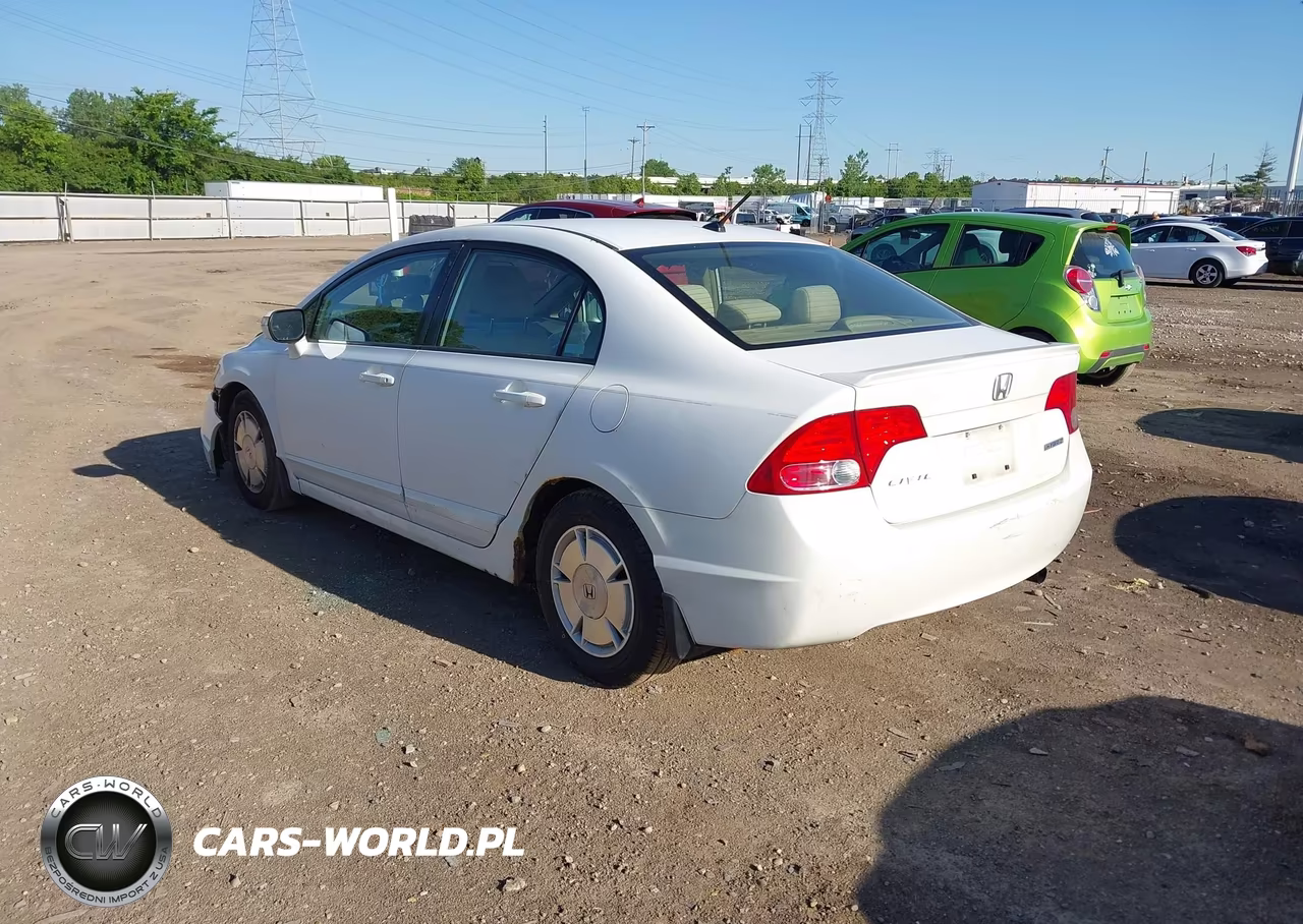 2008 Honda Civic Hybrid VIN:JHMFA36278S006040 - 3