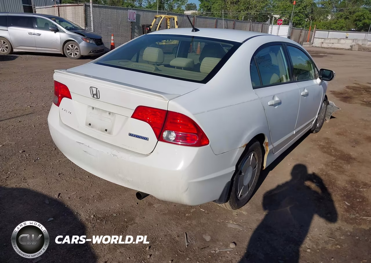 2008 Honda Civic Hybrid VIN:JHMFA36278S006040 - 4