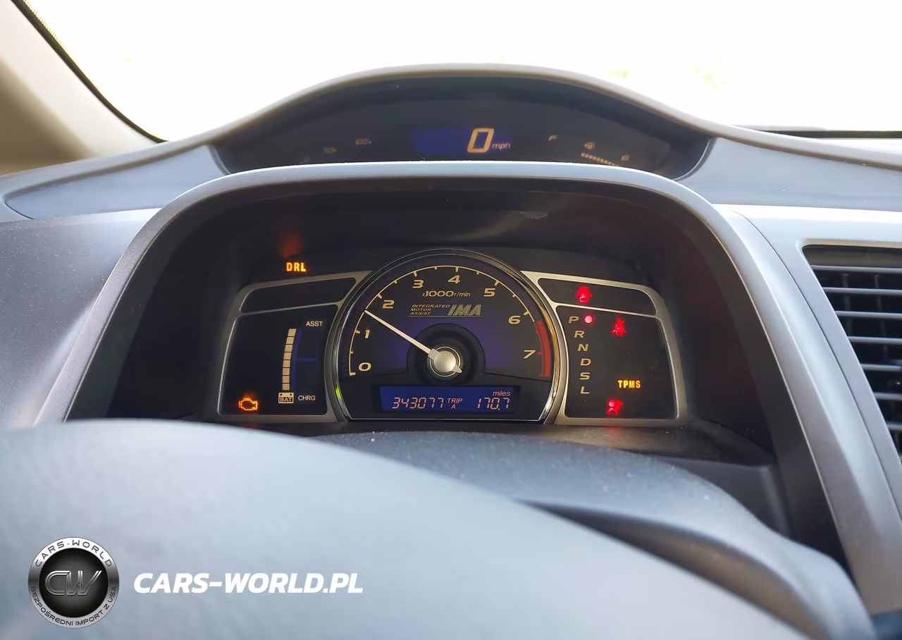 2008 Honda Civic Hybrid VIN:JHMFA36278S006040 - 7