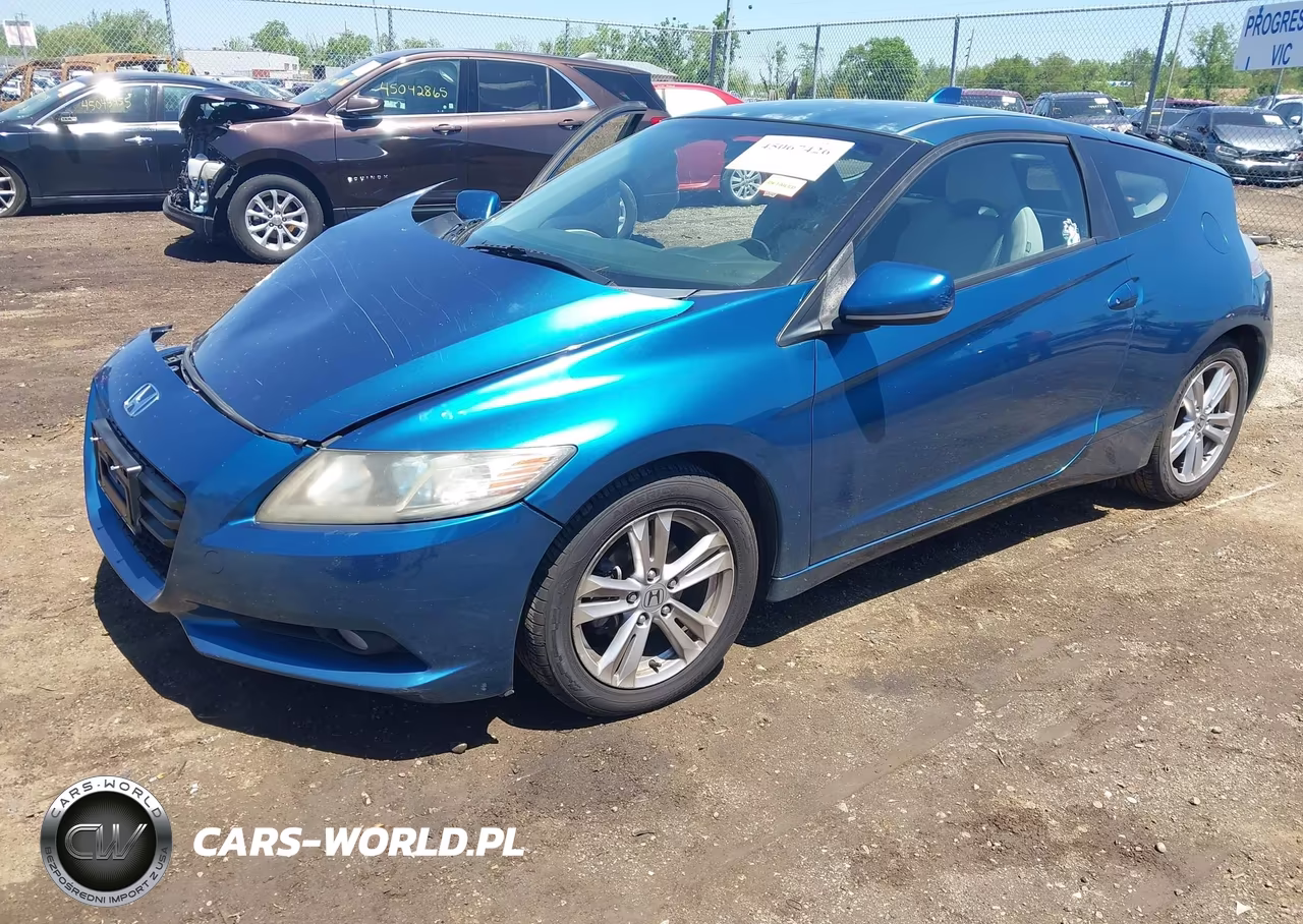 2011 Honda Cr-Z Ex VIN:JHMZF1C64BS013609 - 2