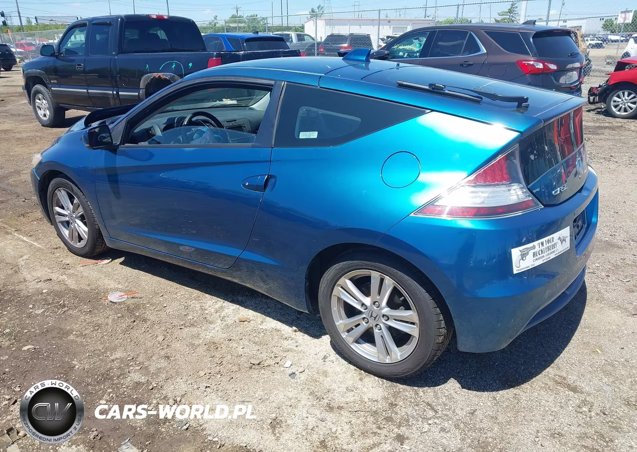 2011 Honda Cr-Z Ex VIN:JHMZF1C64BS013609 - 3
