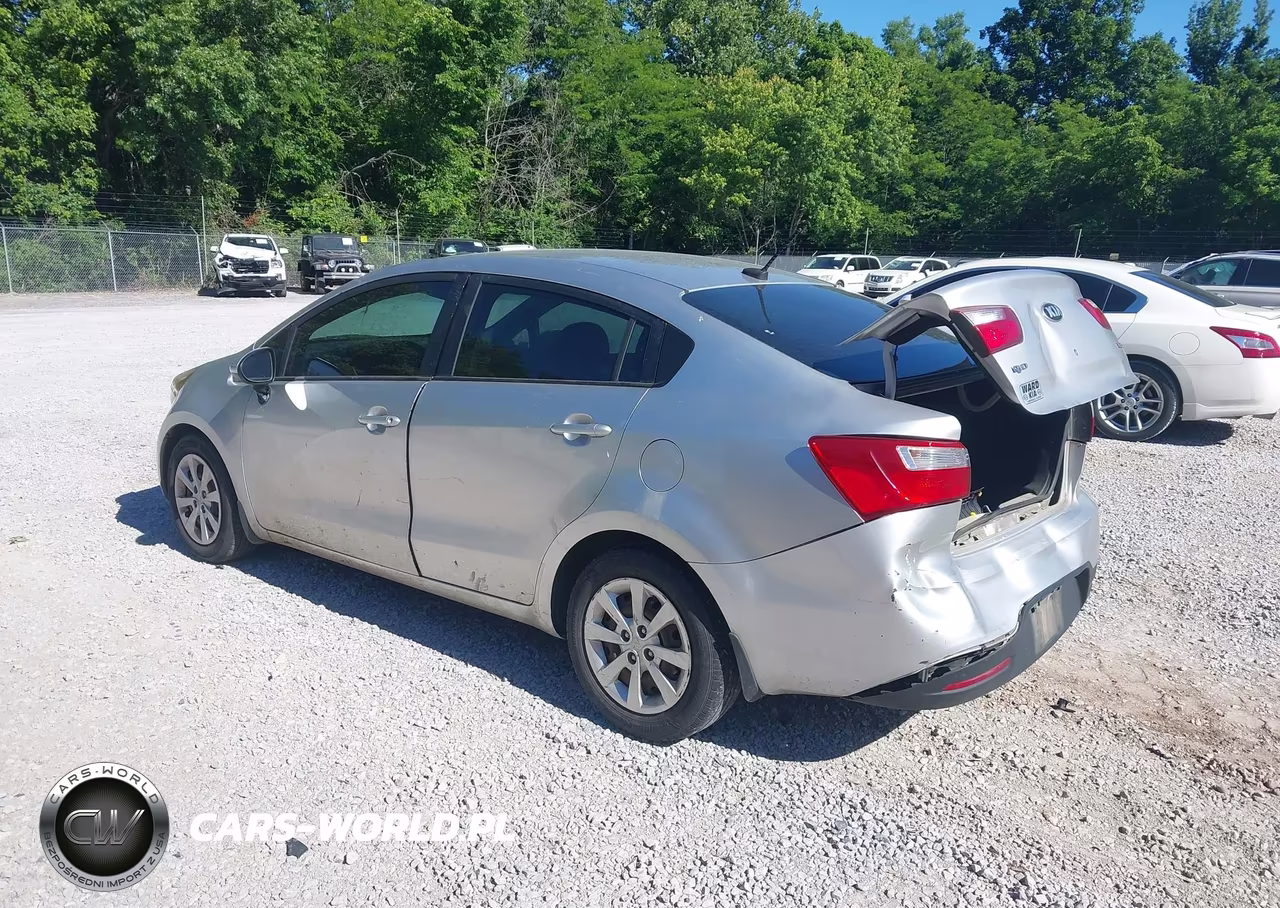 2015 Kia Rio Lx VIN:KNADM4A32F6451410 - 3