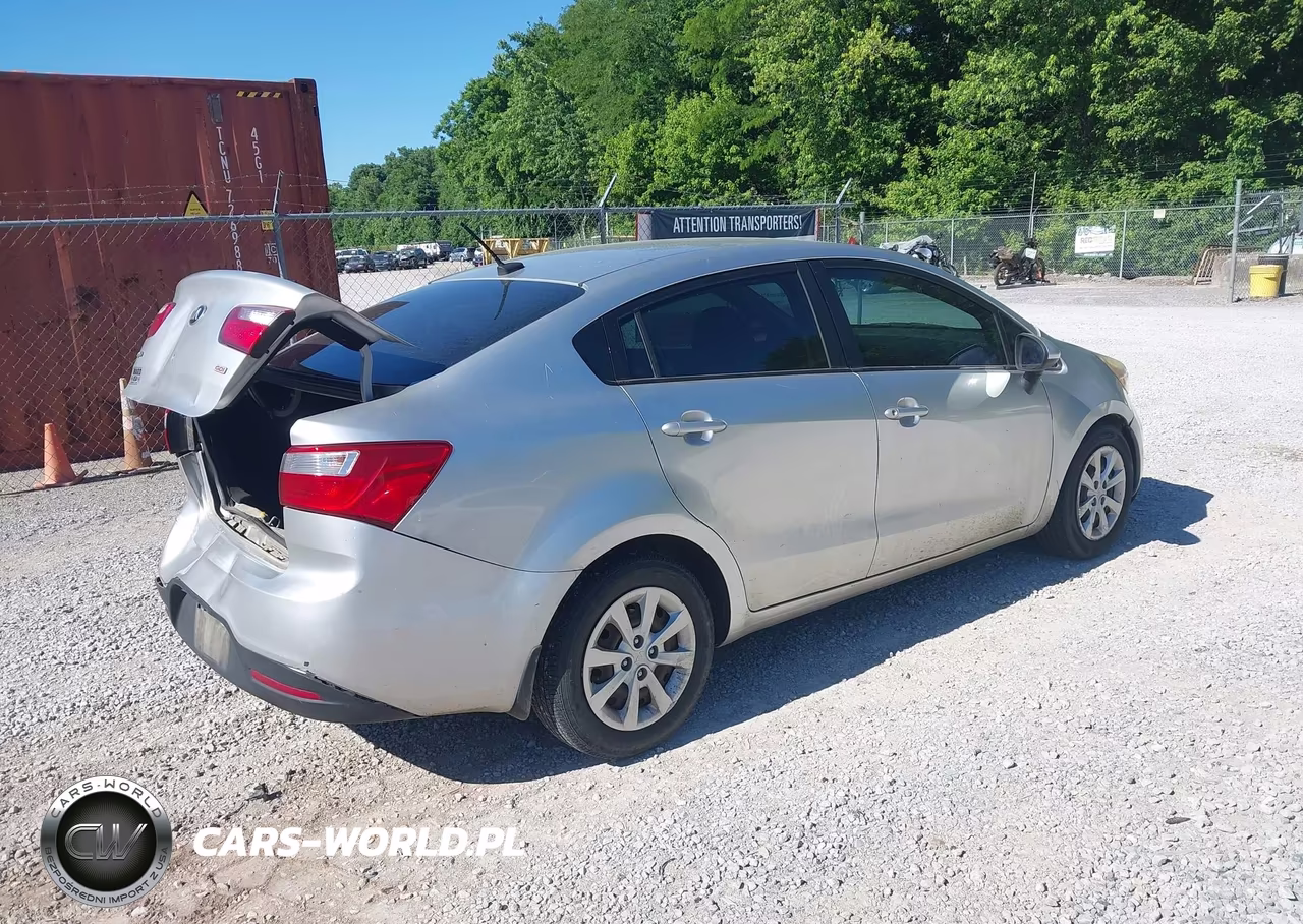 2015 Kia Rio Lx VIN:KNADM4A32F6451410 - 4