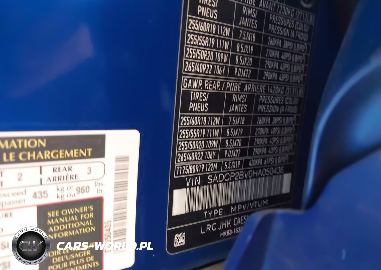 2017 Jaguar F-Pace First Edition VIN:SADCP2BV0HA050436 - 9