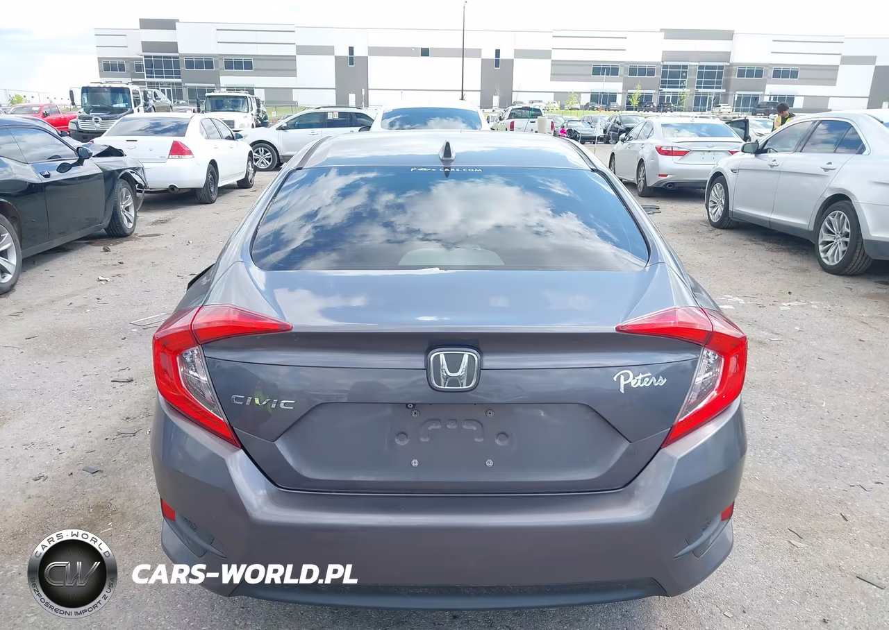 2018 Honda Civic Ex VIN:19XFC2F71JE006349 - 16