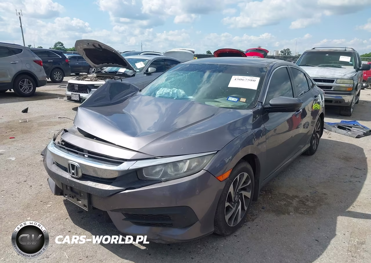 2018 Honda Civic Ex VIN:19XFC2F71JE006349 - 2