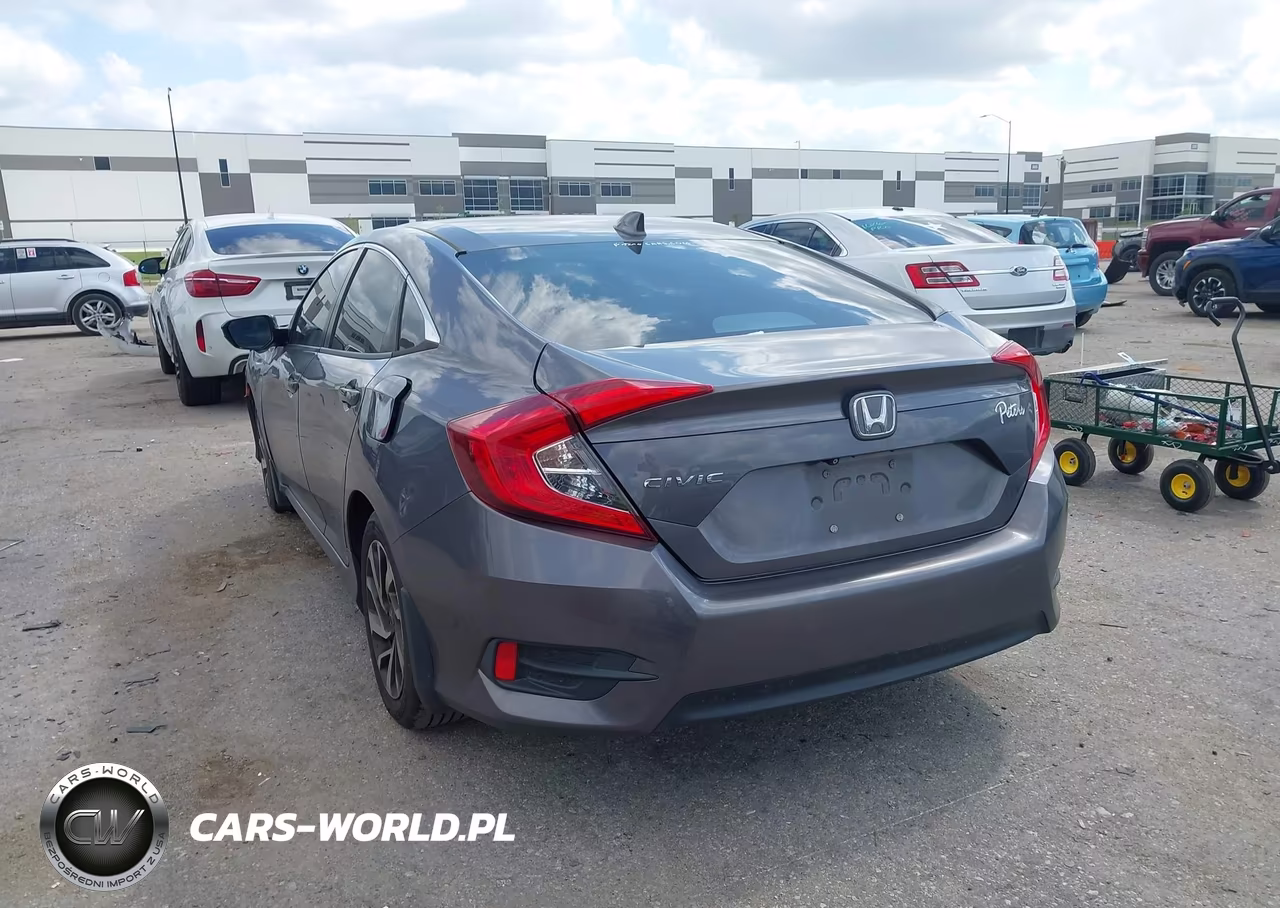 2018 Honda Civic Ex VIN:19XFC2F71JE006349 - 3