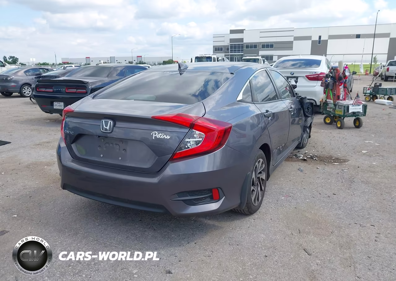 2018 Honda Civic Ex VIN:19XFC2F71JE006349 - 4