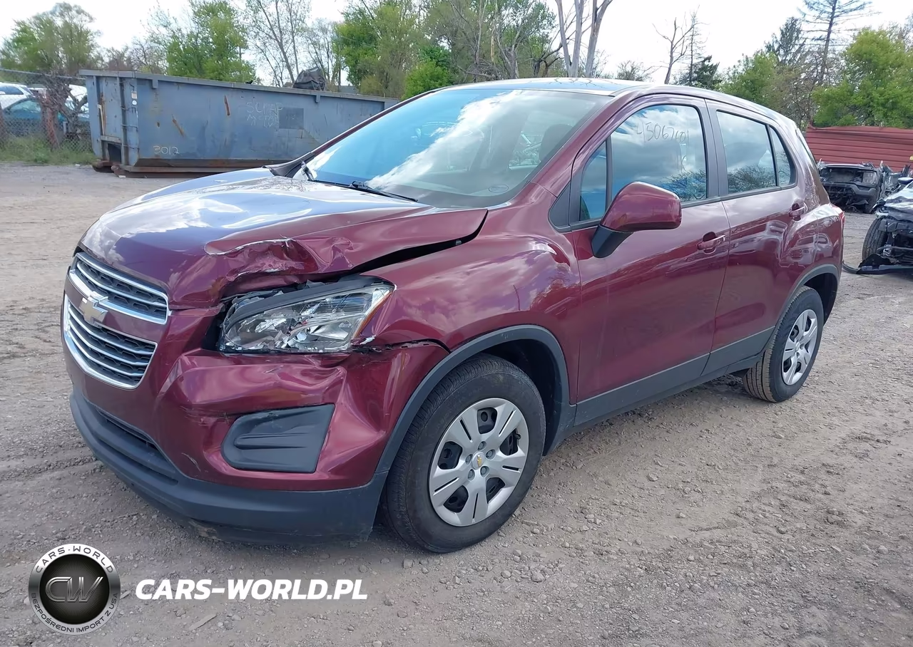 2016 Chevrolet Trax 1Ls VIN:3GNCJKSB6GL217061 - 2