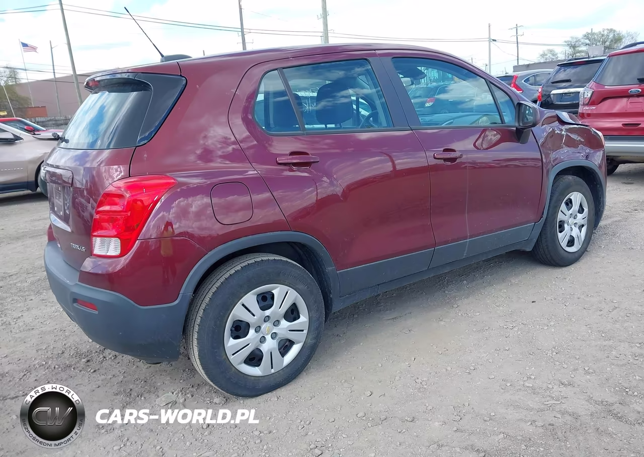 2016 Chevrolet Trax 1Ls VIN:3GNCJKSB6GL217061 - 4