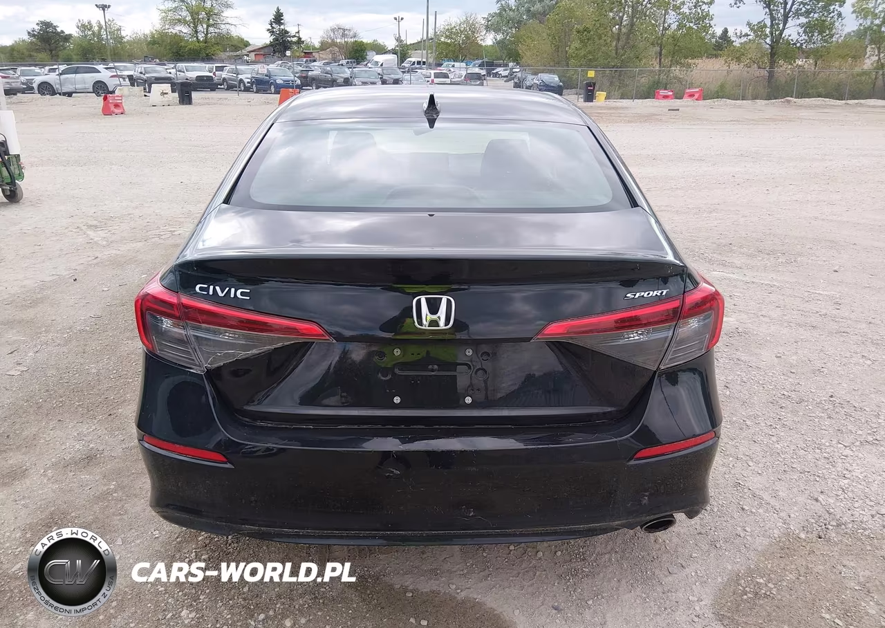 2022 Honda Civic Sport VIN:2HGFE2F54NH508180 - 16