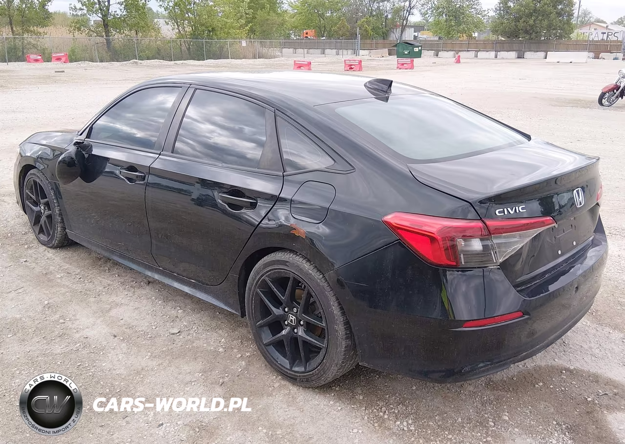 2022 Honda Civic Sport VIN:2HGFE2F54NH508180 - 3