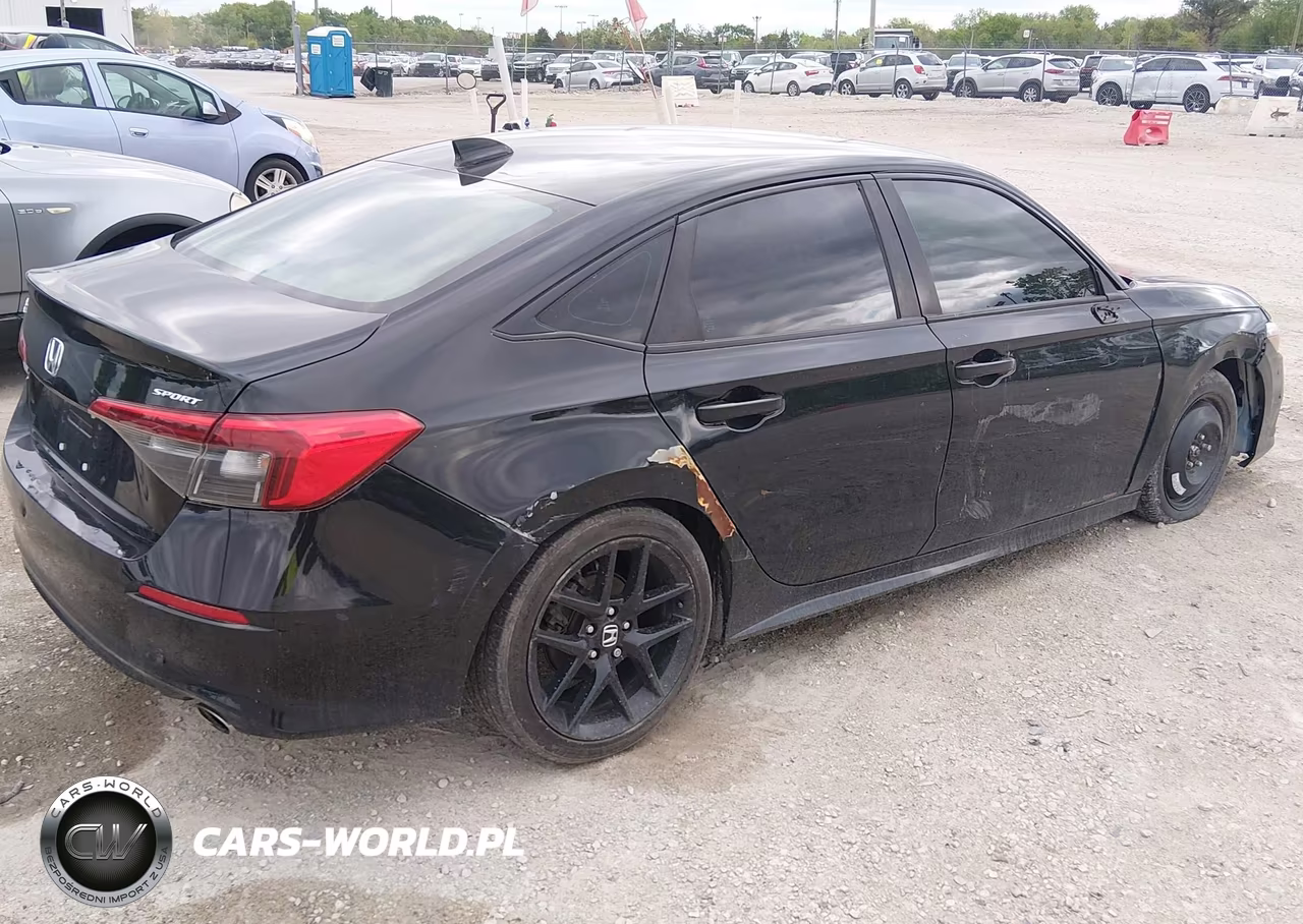 2022 Honda Civic Sport VIN:2HGFE2F54NH508180 - 4