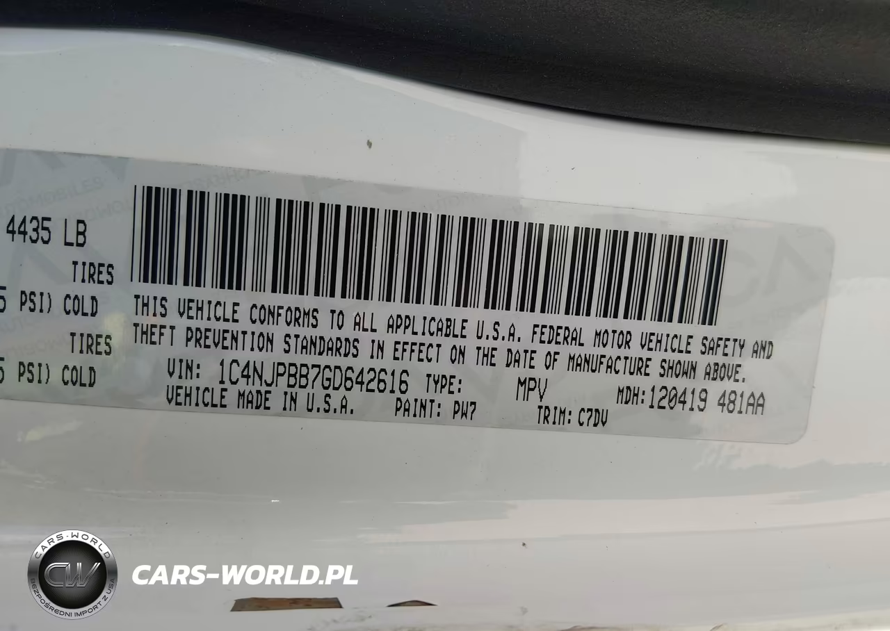 2016 Jeep Patriot Sport VIN:1C4NJPBB7GD642616 - 9