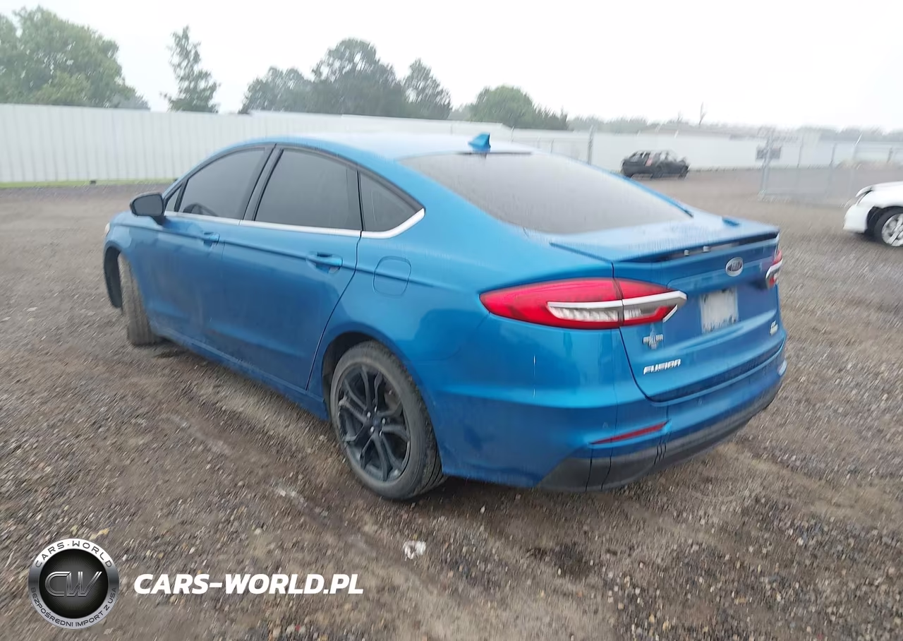 2020 Ford Fusion Se VIN:3FA6P0HD0LR255318 - 3