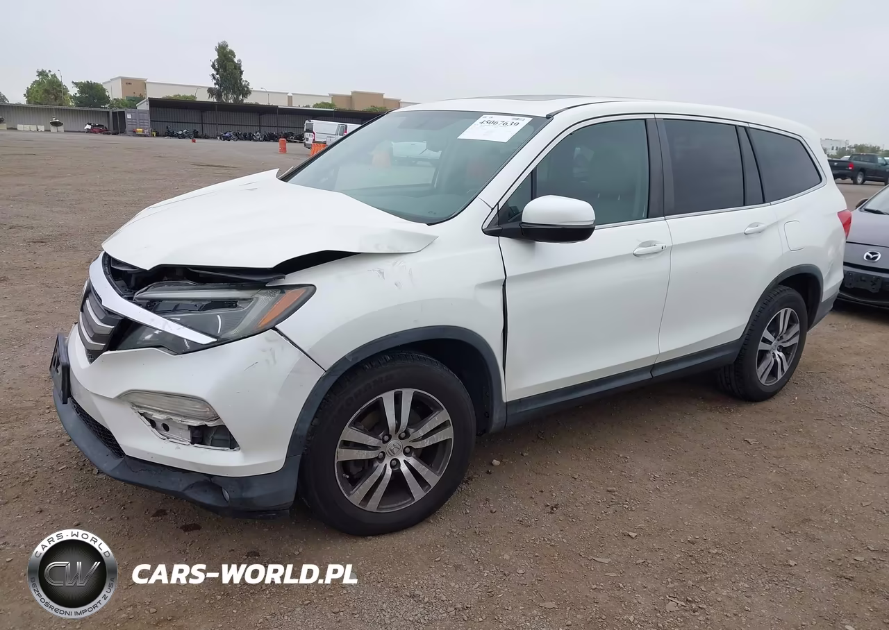 2016 Honda Pilot Ex-L VIN:5FNYF5H74GB043025 - 2