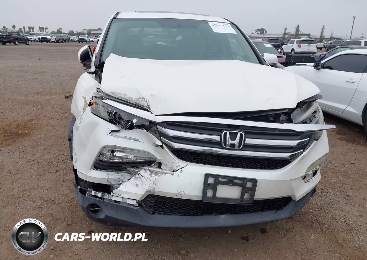 2016 Honda Pilot Ex-L VIN:5FNYF5H74GB043025 - 6
