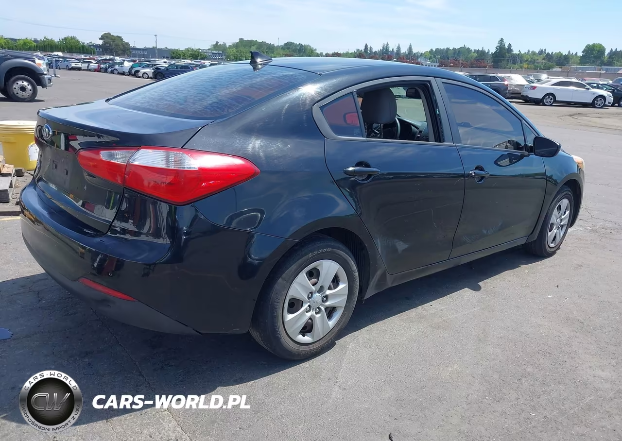 2014 Kia Forte Lx VIN:KNAFK4A62E5146826 - 4