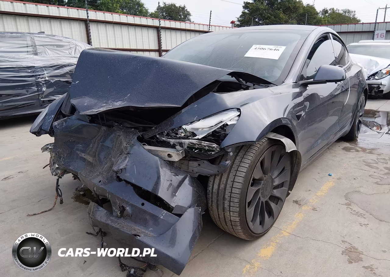 2021 Tesla Model 3 Performance Dual Motor All-Wheel Drive VIN:5YJ3E1EC8MF061160 - 2