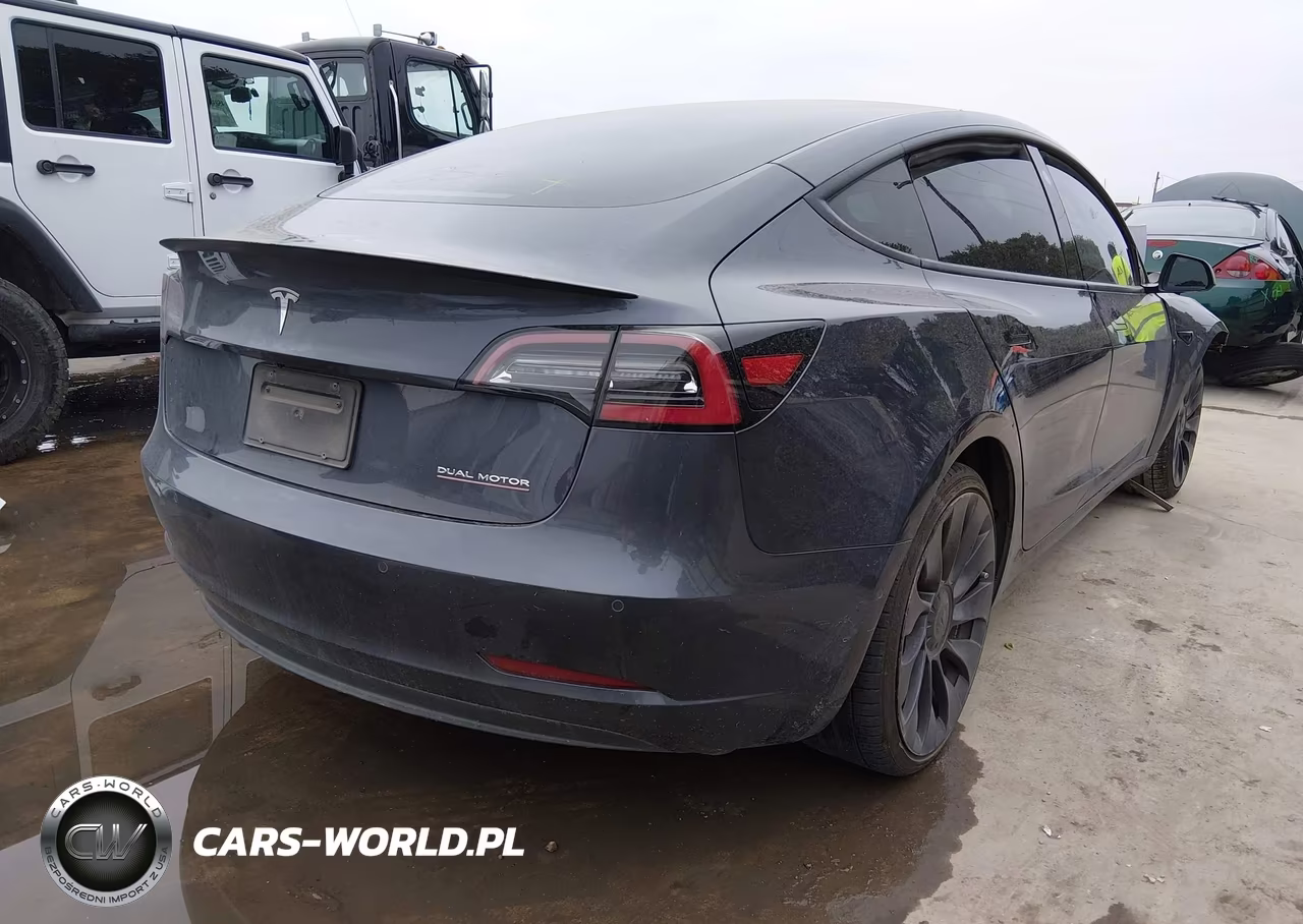 2021 Tesla Model 3 Performance Dual Motor All-Wheel Drive VIN:5YJ3E1EC8MF061160 - 4
