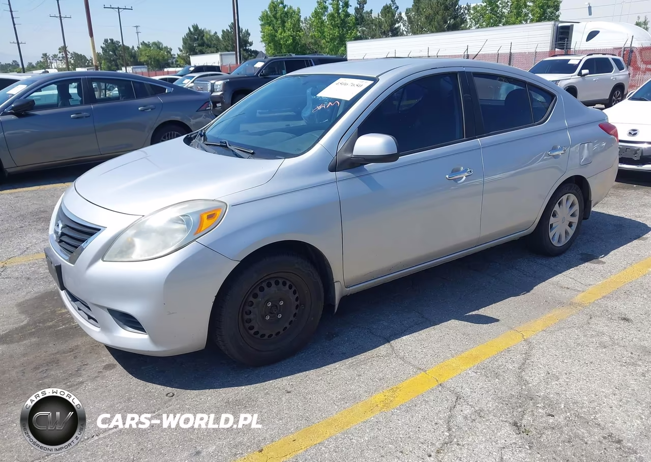 2012 Nissan Versa 1.6 Sv VIN:3N1CN7AP8CL855641 - 2
