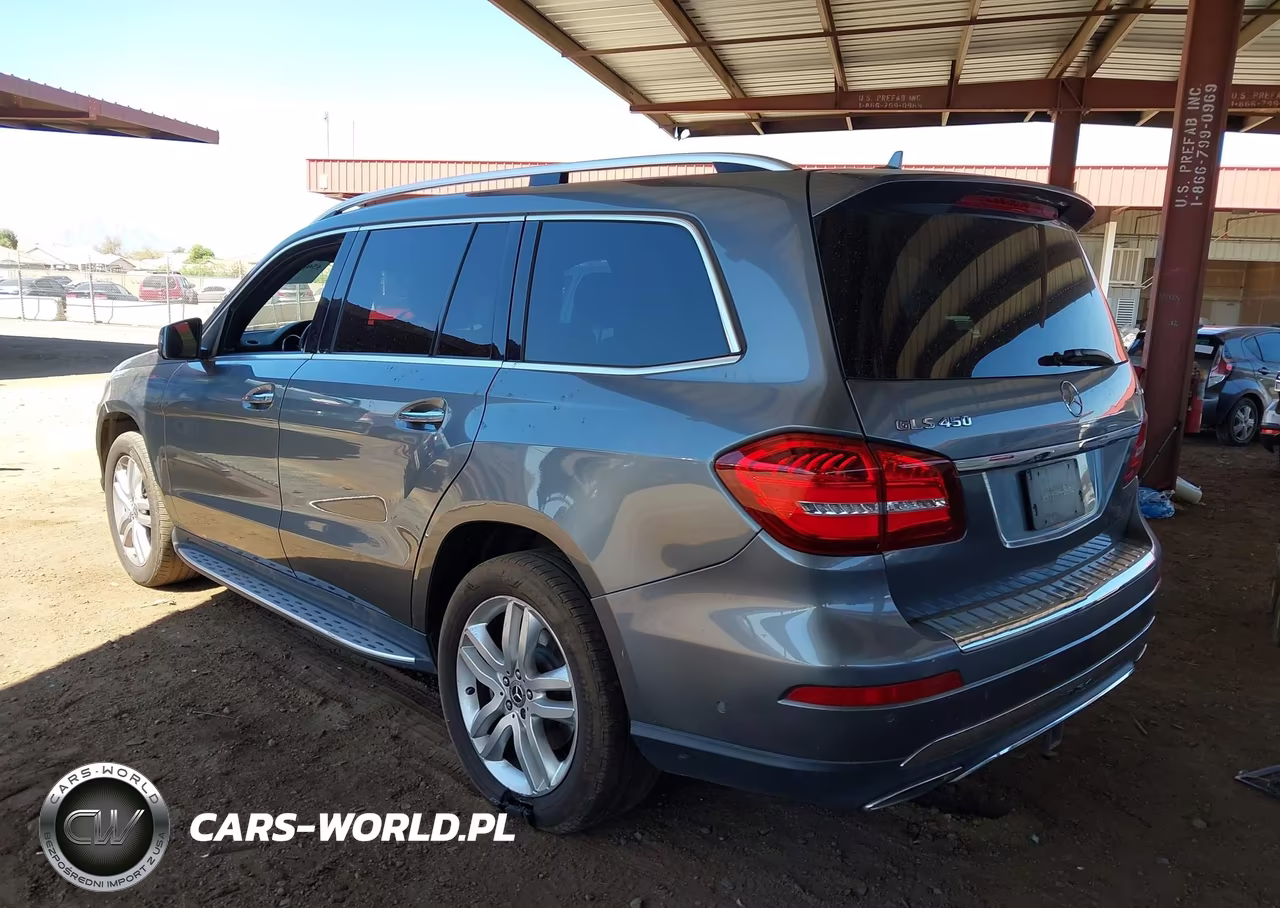 2017 Mercedes-Benz Gls 450 4Matic VIN:4JGDF6EE3HA931097 - 3