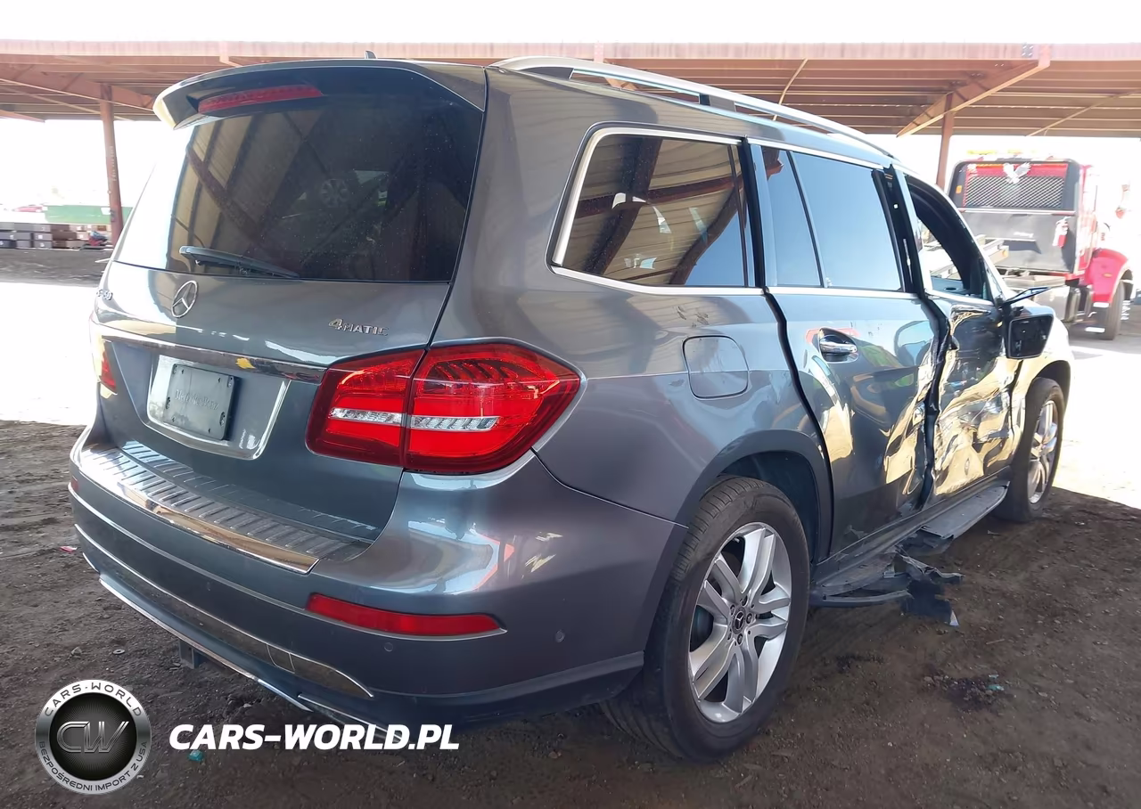2017 Mercedes-Benz Gls 450 4Matic VIN:4JGDF6EE3HA931097 - 4